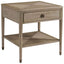 Theodore Alexander Living Westbrook Side Table in Riverwash Oak House of Isabella UK
