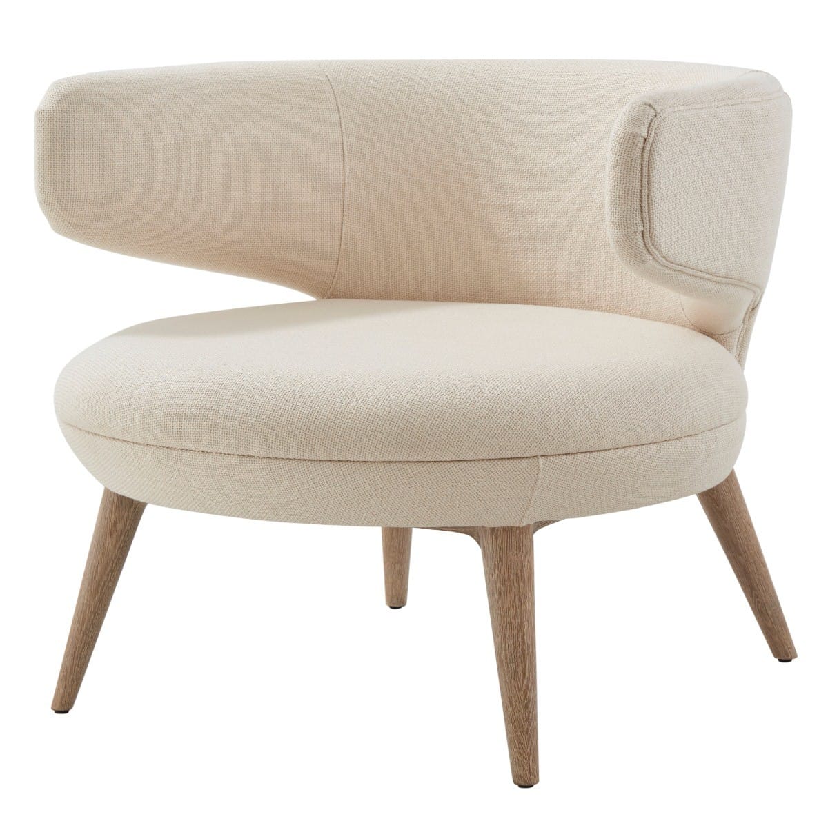 Theodore Alexander Living Wooden Upholstered Occasional Chair House of Isabella UK