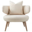 Theodore Alexander Living Wooden Upholstered Occasional Chair House of Isabella UK