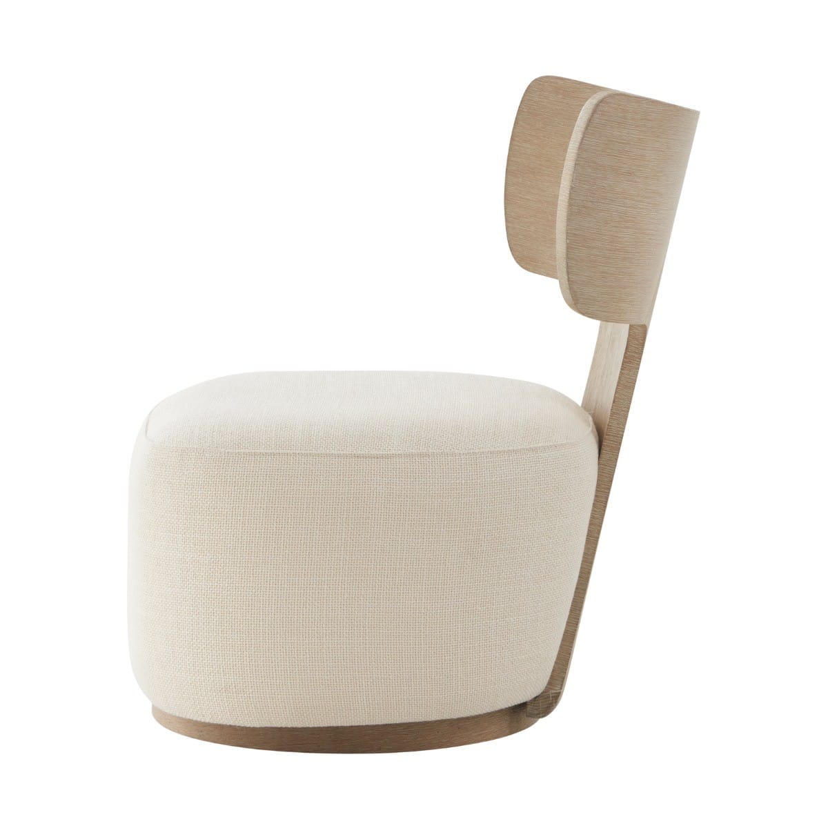 Theodore Alexander Living Wooden Upholstered Swivel Chair House of Isabella UK