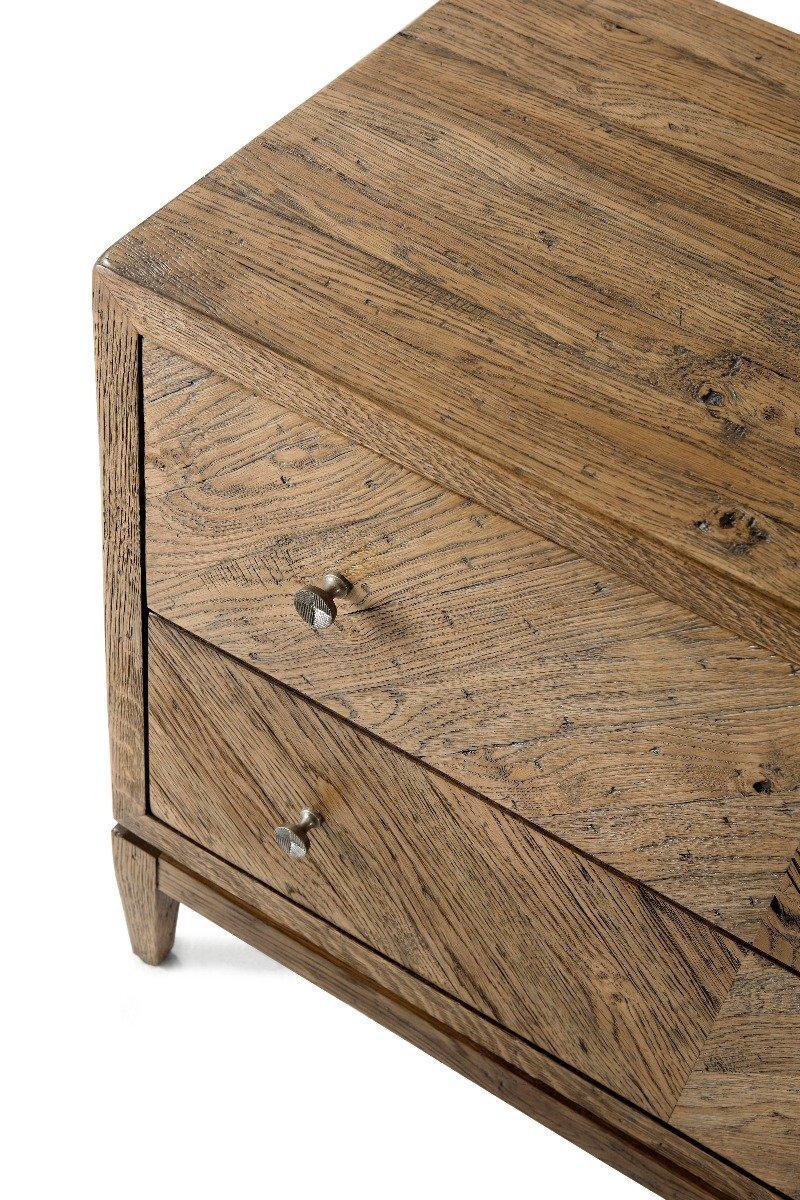 Theodore Alexander Sleeping Bedside Table Thaxton in Echo Oak House of Isabella UK