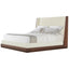Theodore Alexander Sleeping Coronet Walnut and Upholstered Channel Super King Bed House of Isabella UK