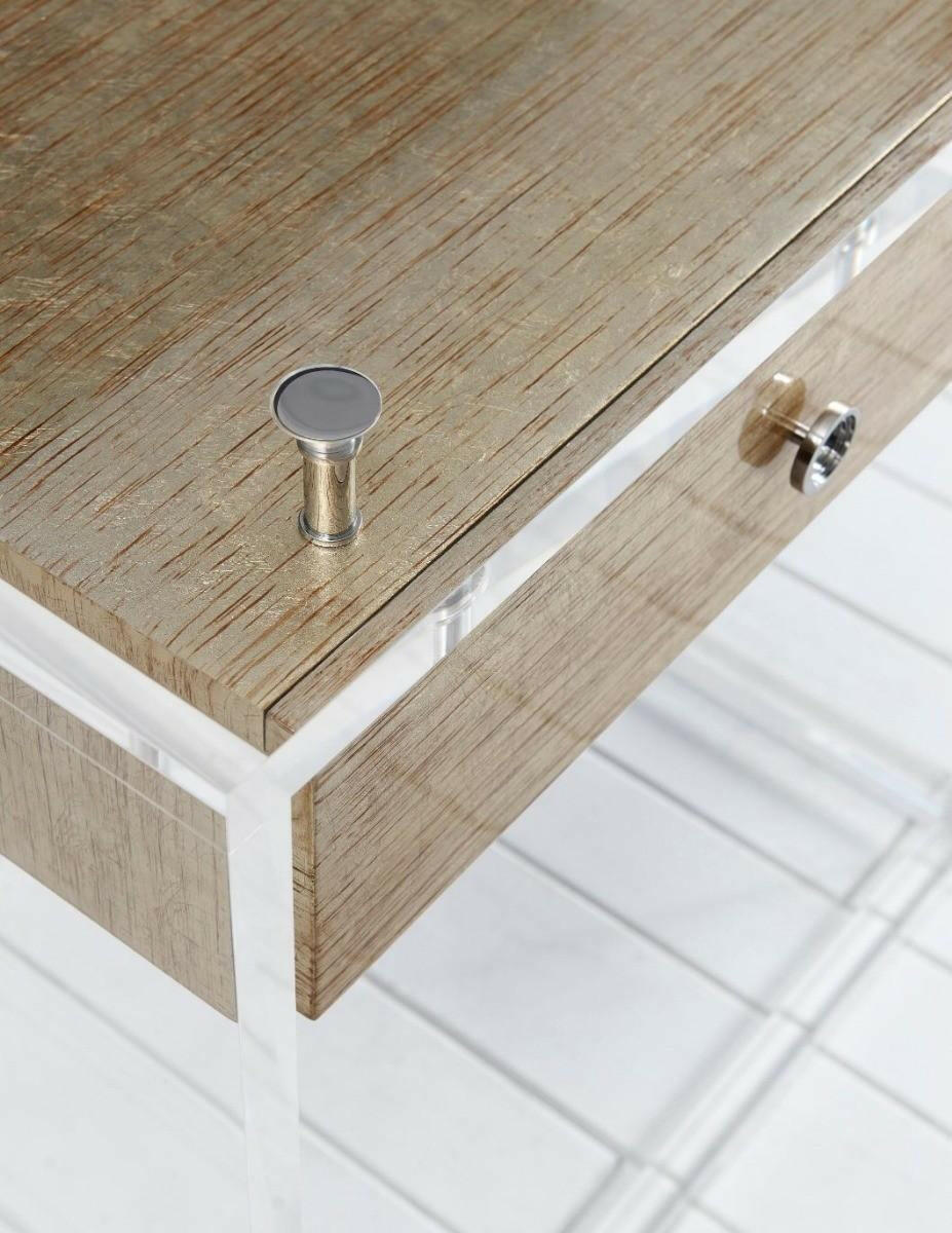 Generation Side Table in Silver Fall.