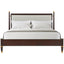 Theodore Alexander Sleeping Markos Upholstered Super King Size Bed in Dark House of Isabella UK