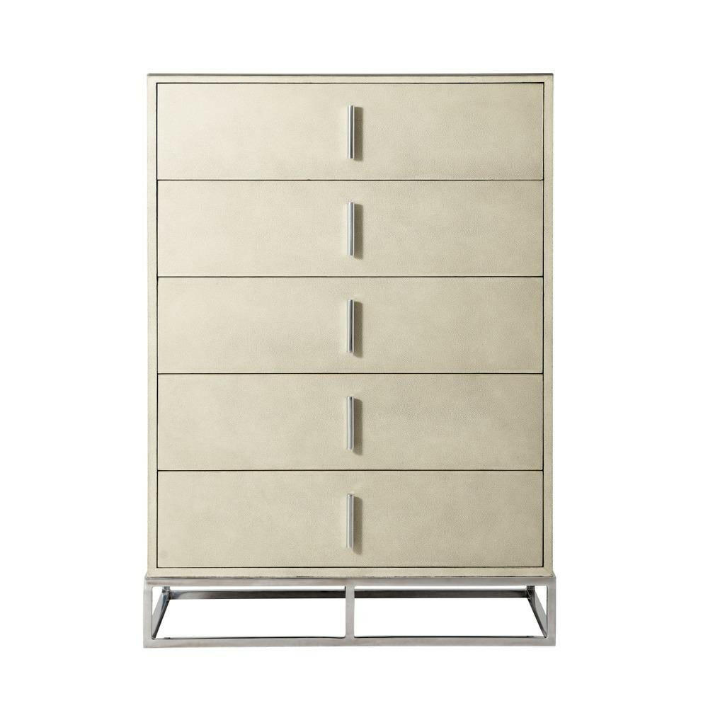 Ta Studio Tall Chest of Drawers Blain in Overcast.
