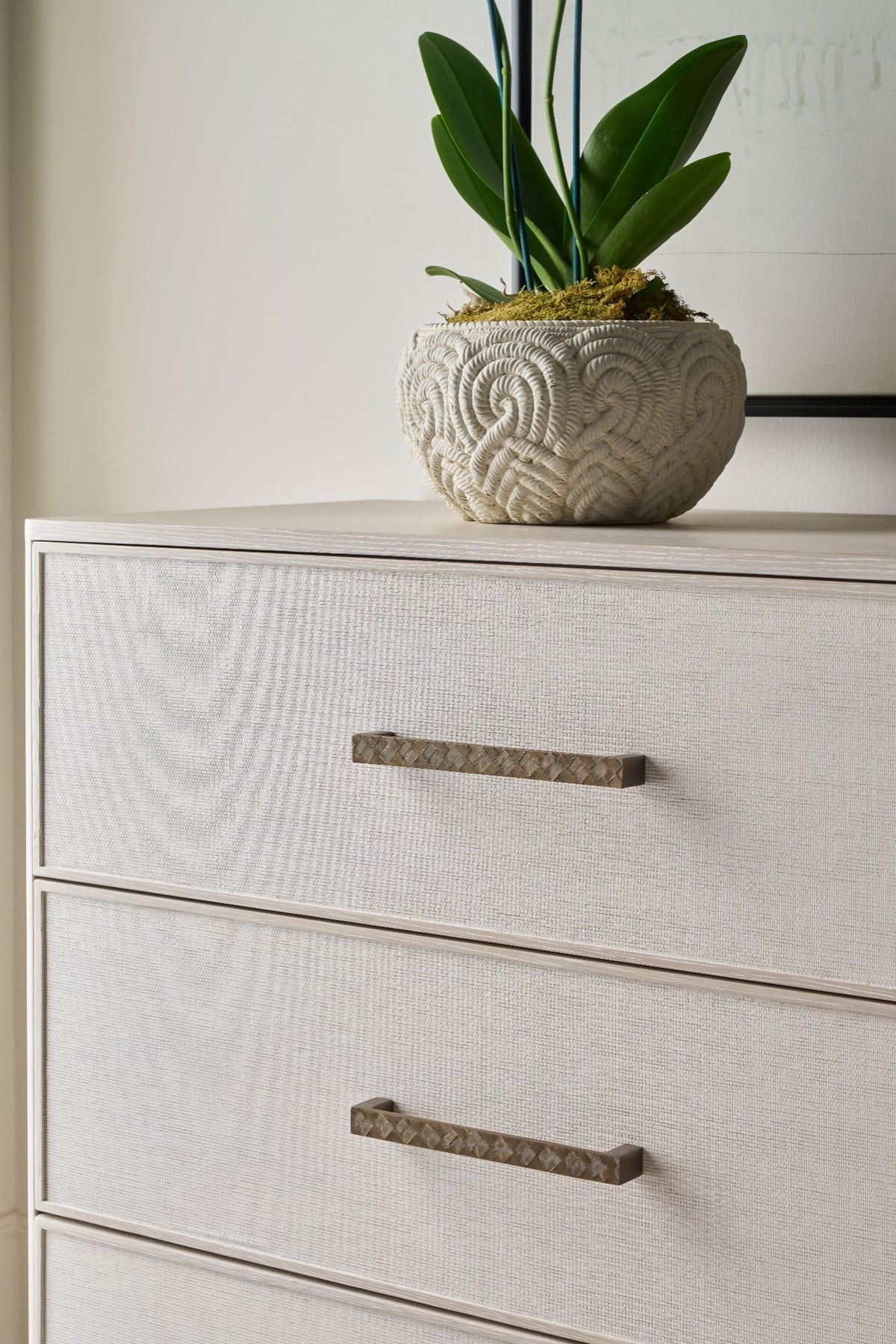 Theodore Alexander Sleeping Townsend Chest of Drawers with Wallpaper Drawer Fronts House of Isabella UK
