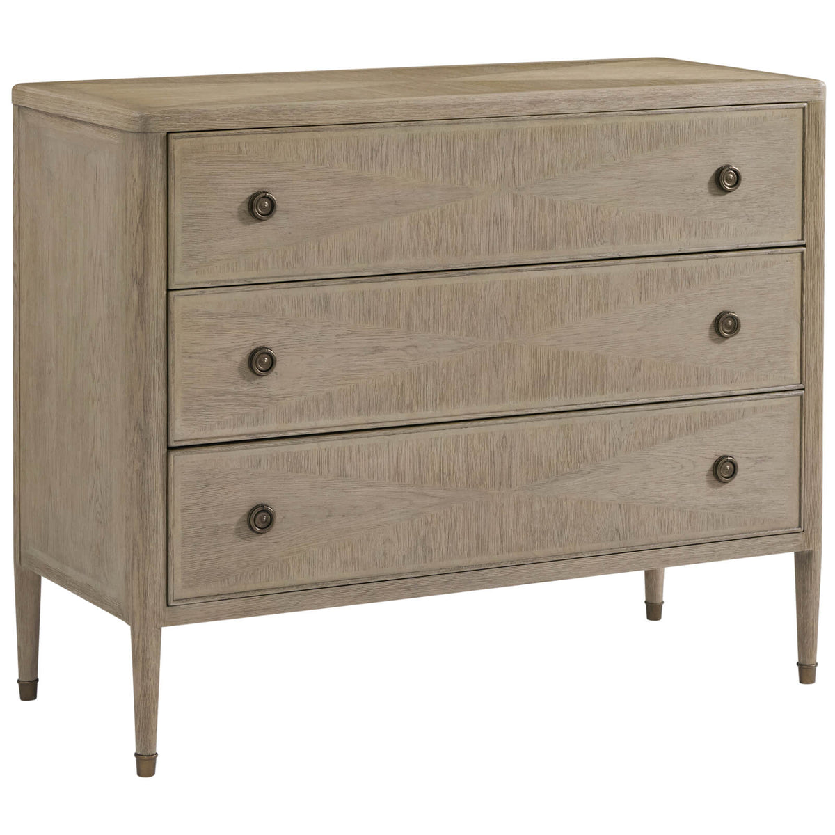 Theodore Alexander Sleeping Woodford Chest of Drawers in Riverwash Oak House of Isabella UK