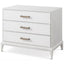Theodore Alexander Sleeping Worth Bedside Table with Wallpaper Drawer Fronts House of Isabella UK