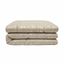 Tiana Cream & Gold Abstract Print Bedspread