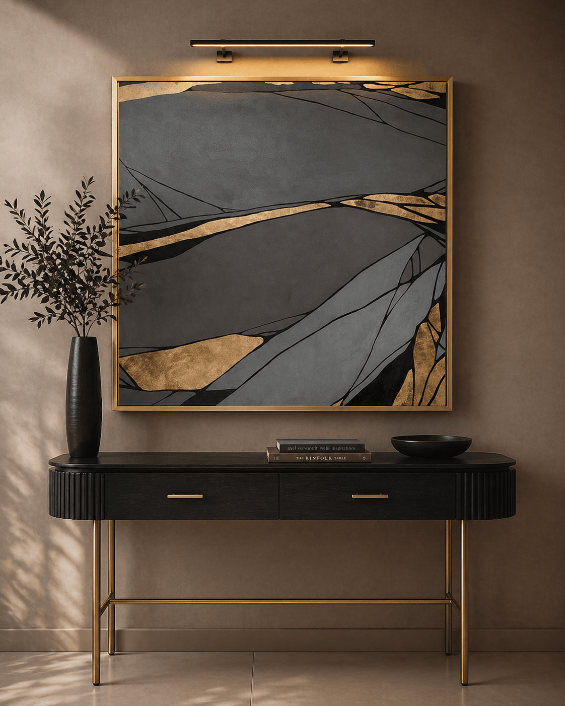 Tommy Franks Accessories Gold Spectrum Wall Art House of Isabella UK