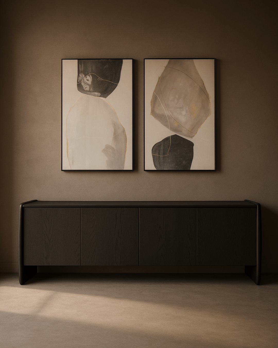 Tommy Franks Accessories Molten Oil Painting Wall Art House of Isabella UK