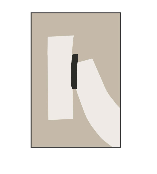 Shaping - Oil painting.