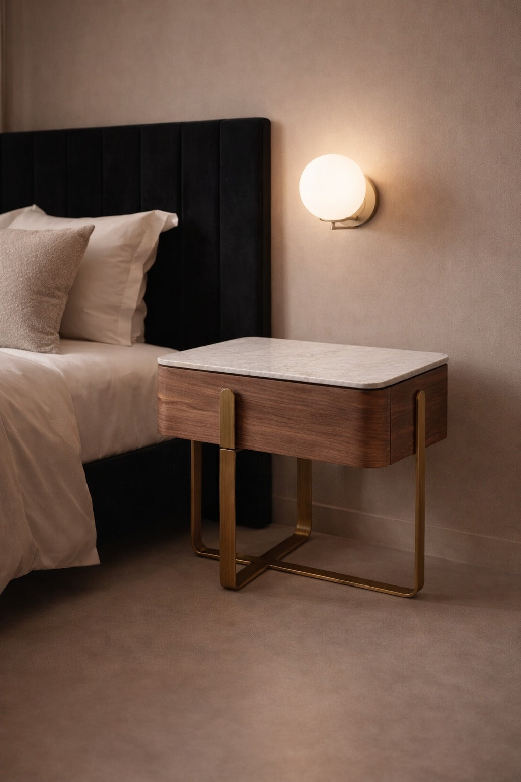 Tommy Franks Aurelia Bedside Table House of Isabella UK