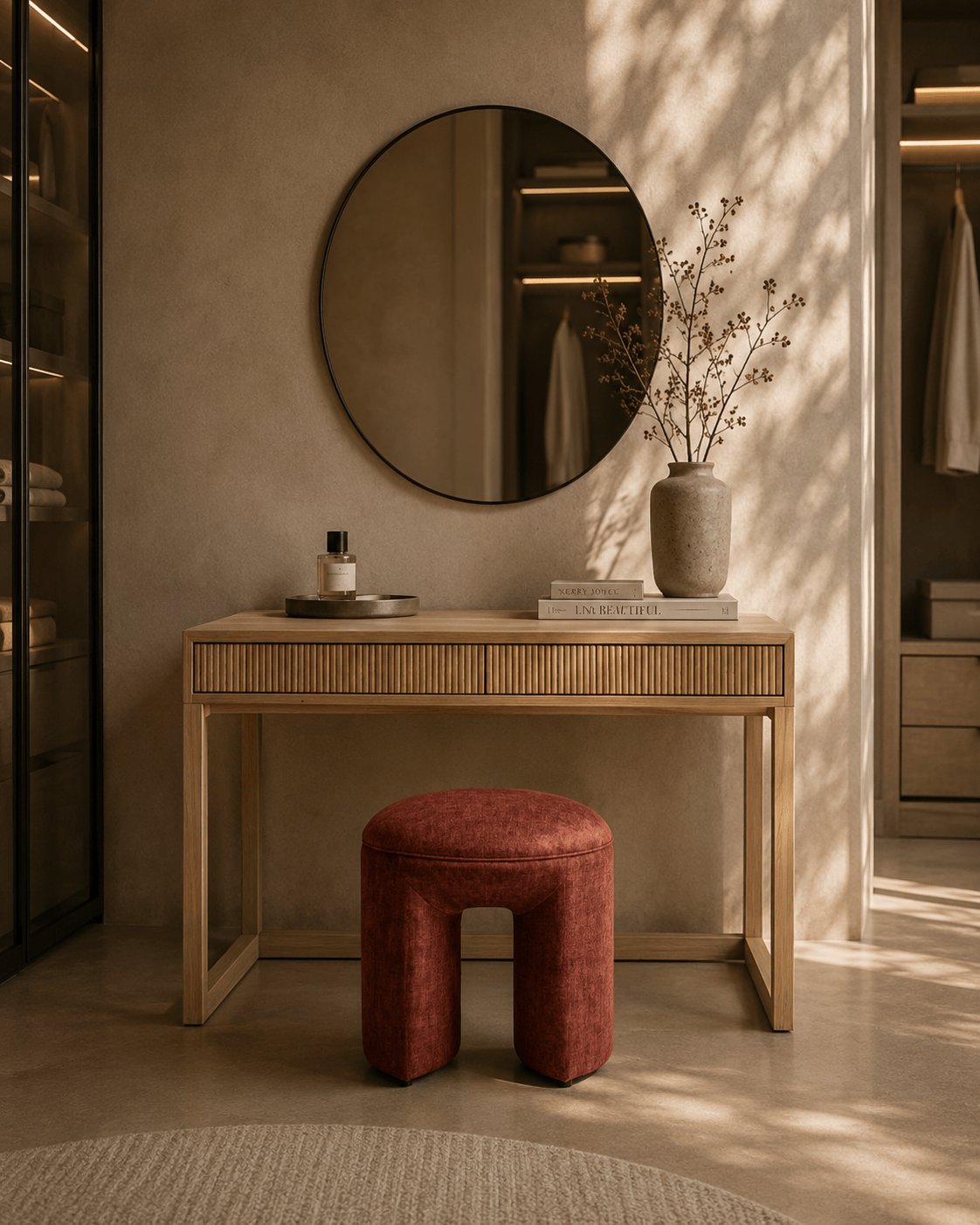 Tommy Franks Costine Desk - Ash Oak House of Isabella UK