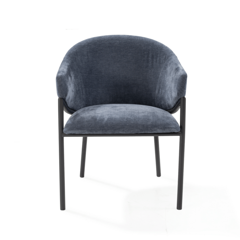 Aidan Armchair - Set of 2 - Navy.