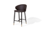 Tommy Franks Dining Bellroy Bar Stool - Espresso House of Isabella UK