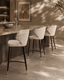 Tommy Franks Dining Bellroy Bar Stool - Light Beige House of Isabella UK