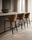 Tommy Franks Dining Bellroy Bar Stool - Warwick Eastwood Tan House of Isabella UK