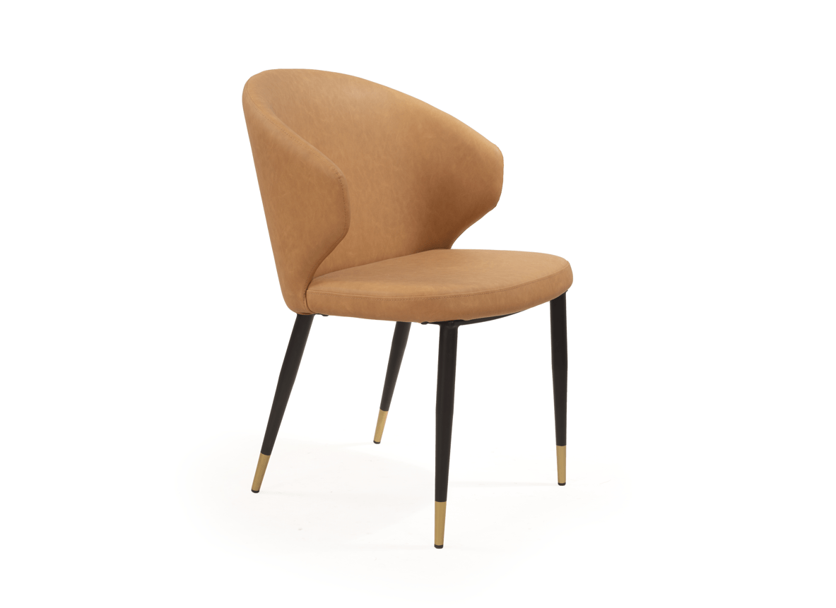 Bellroy Dining Chair - Vintage Eco Pelle Honey.