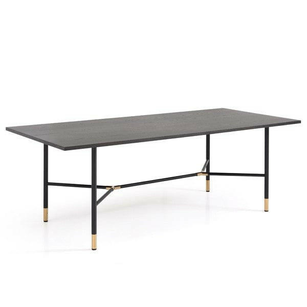 Bofo Dining Table 180 - Black Oak (Slight damage) | OUTLET.