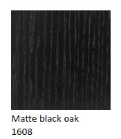 Bofo Dining Table 220 - Black Oak.