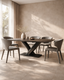 Tommy Franks Dining Campo Dining Table - Dark Oak House of Isabella UK