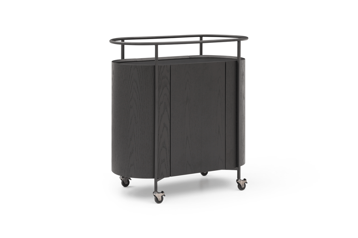 Capri Bar Cart - Black.