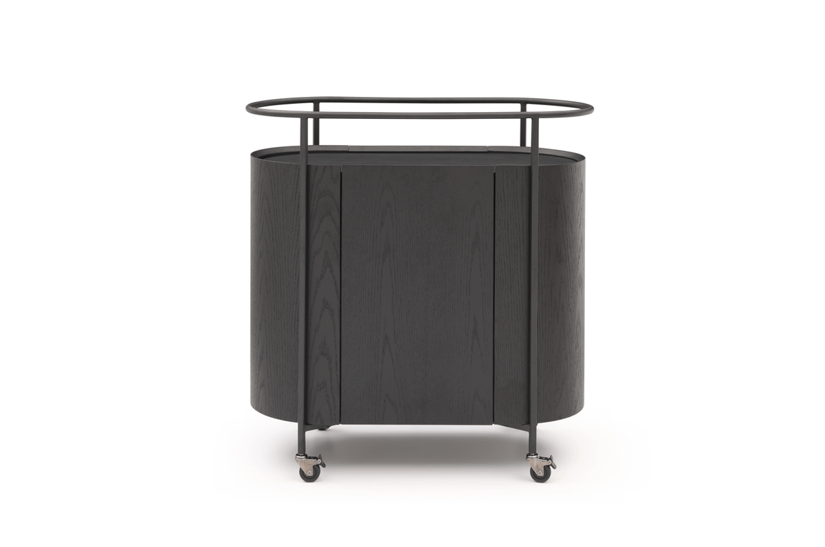 Capri Bar Cart - Black.