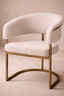 Tommy Franks Dining Clemont Dining Chair - Cream House of Isabella UK