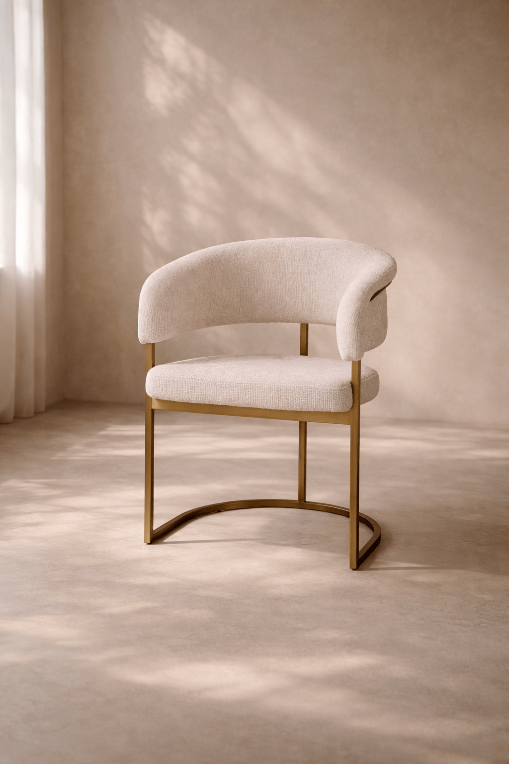 Tommy Franks Dining Clemont Dining Chair - Cream House of Isabella UK