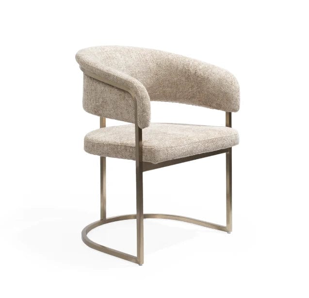 Clemont Dining Chair - Taupe.