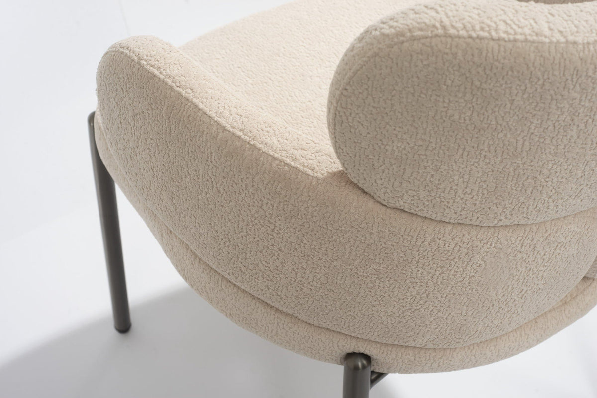 Dream Dining Chair - Embley Bouclé Taupe.
