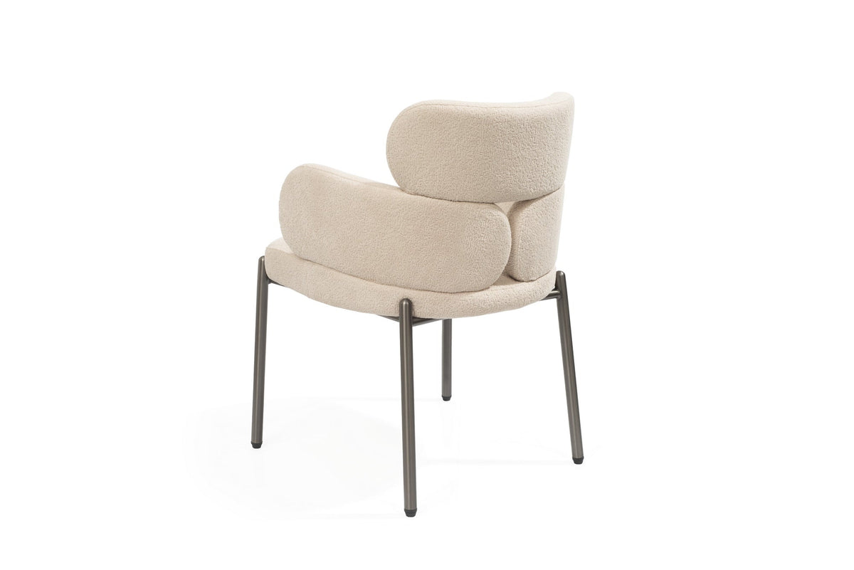 Dream Dining Chair - Embley Bouclé Taupe.
