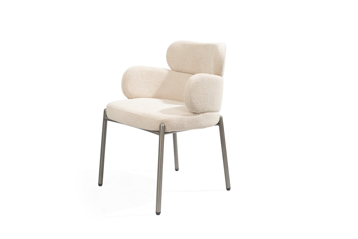 Dream Dining Chair - Embley Bouclé Taupe.