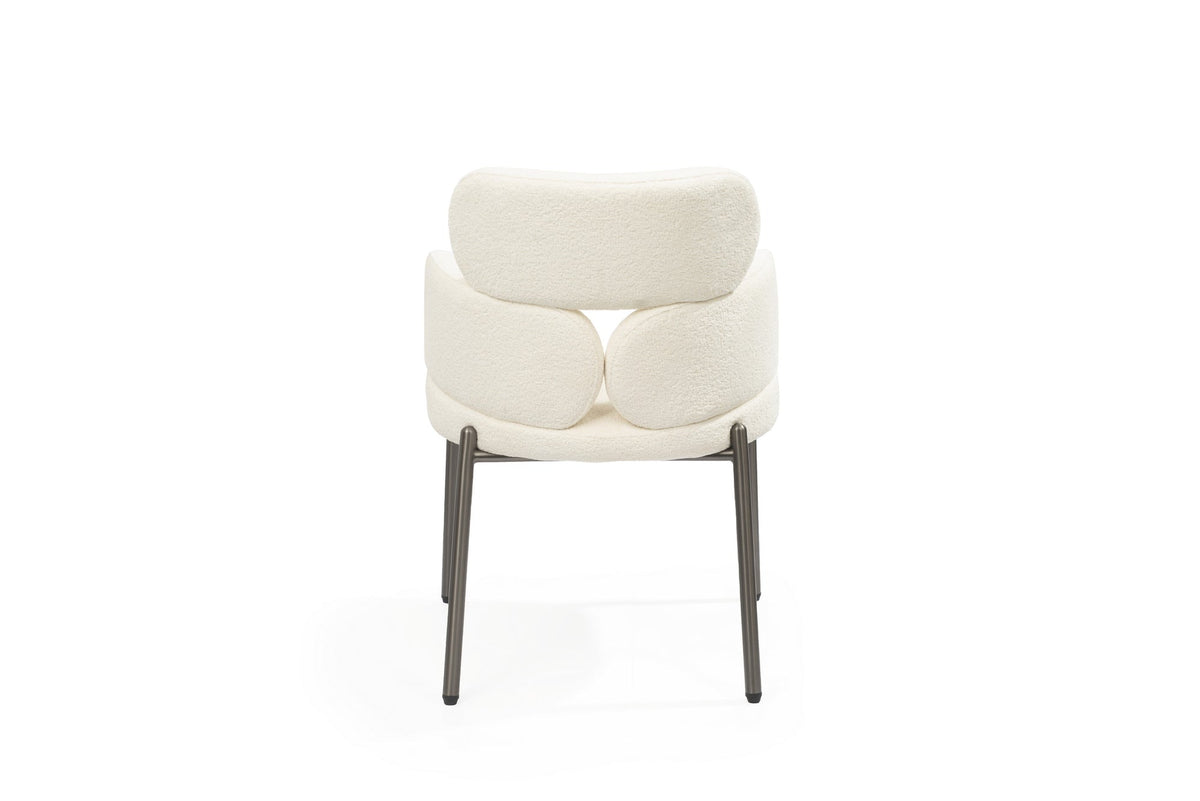 Dream Dining Chair - Embley Bouclé White.