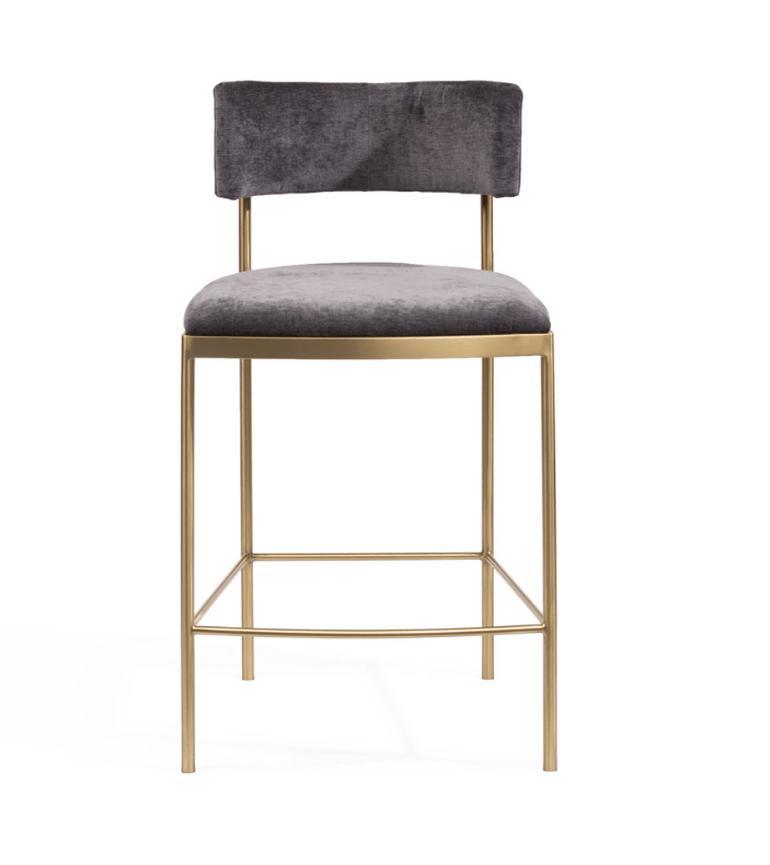 Envie II Counter Stool - Giselle Dark Charcoal.