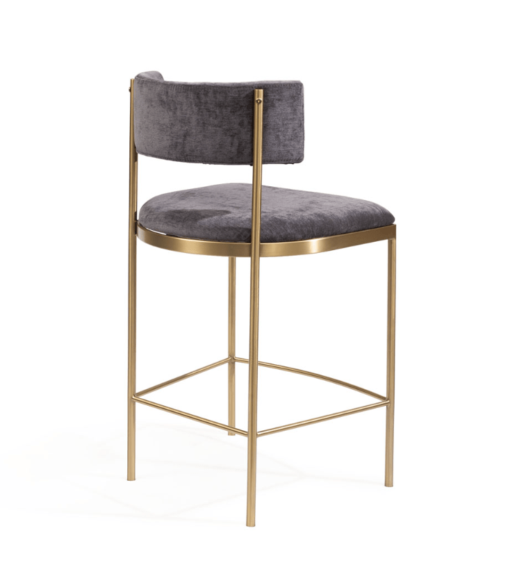 Envie II Counter Stool - Giselle Dark Charcoal.