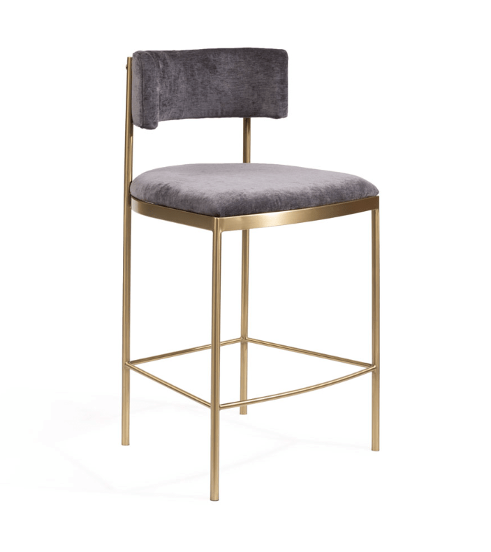 Envie II Counter Stool - Giselle Dark Charcoal.
