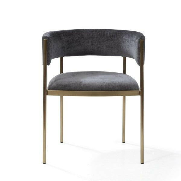 Envie II Dining Chair - Set of 2 - Giselle Dark Charcoal.