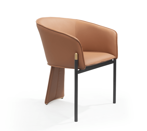 Felipo Dining Chair - Set of 2 - Colonial Tan.