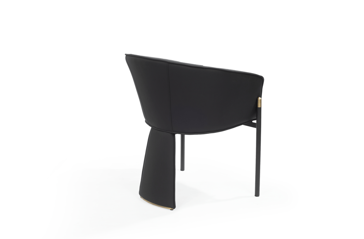 Felipo Dining Chair - Set of 2 - Mustang Black.