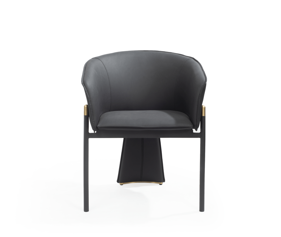 Felipo Dining Chair - Set of 2 - Mustang Black.