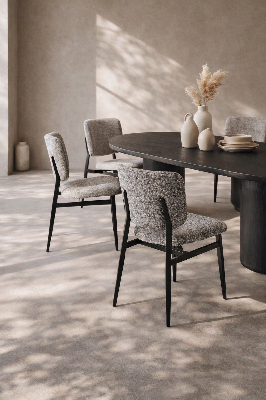 Tommy Franks Dining Fluttuare Dining Chair - Grey House of Isabella UK