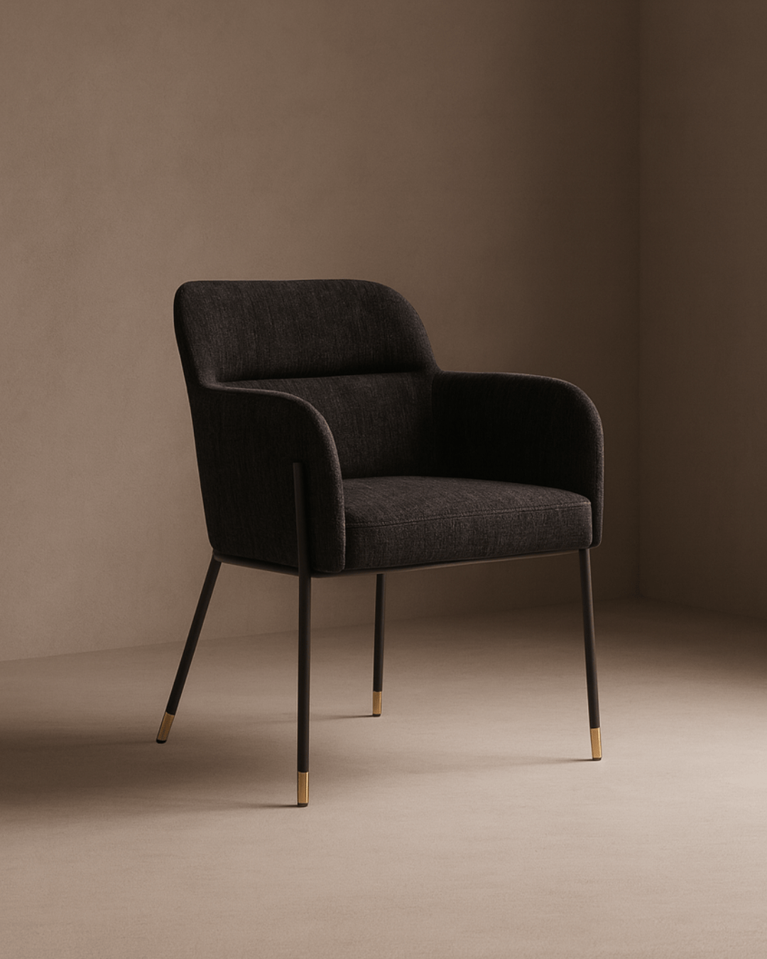 Tommy Franks Dining Fox Dining Chair - London Black House of Isabella UK