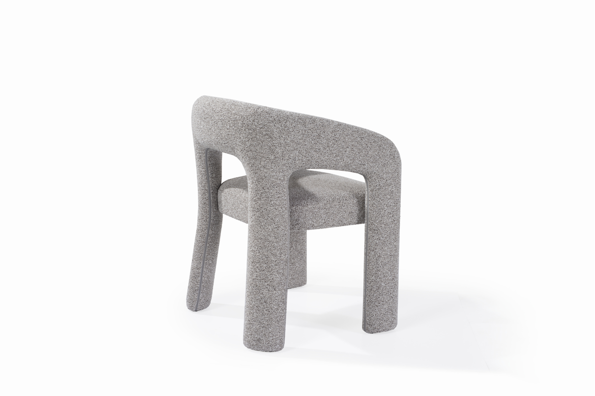 Tommy Franks Dining Jace Dining Chair - Grey Boucle House of Isabella UK