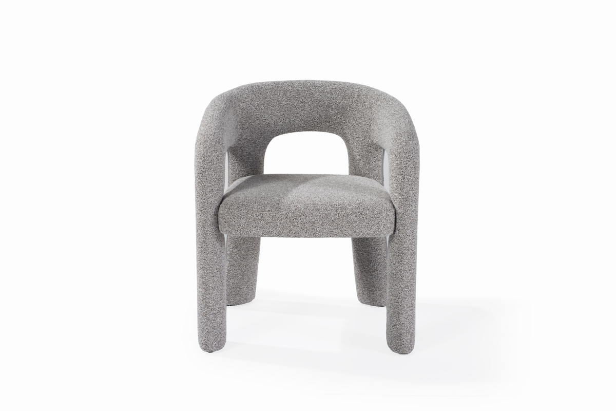 Tommy Franks Dining Jace Dining Chair - Grey Boucle House of Isabella UK