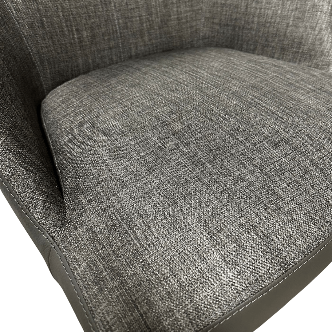 Joplin Bar Stool - Lisbon Grey & Quartz Grey.