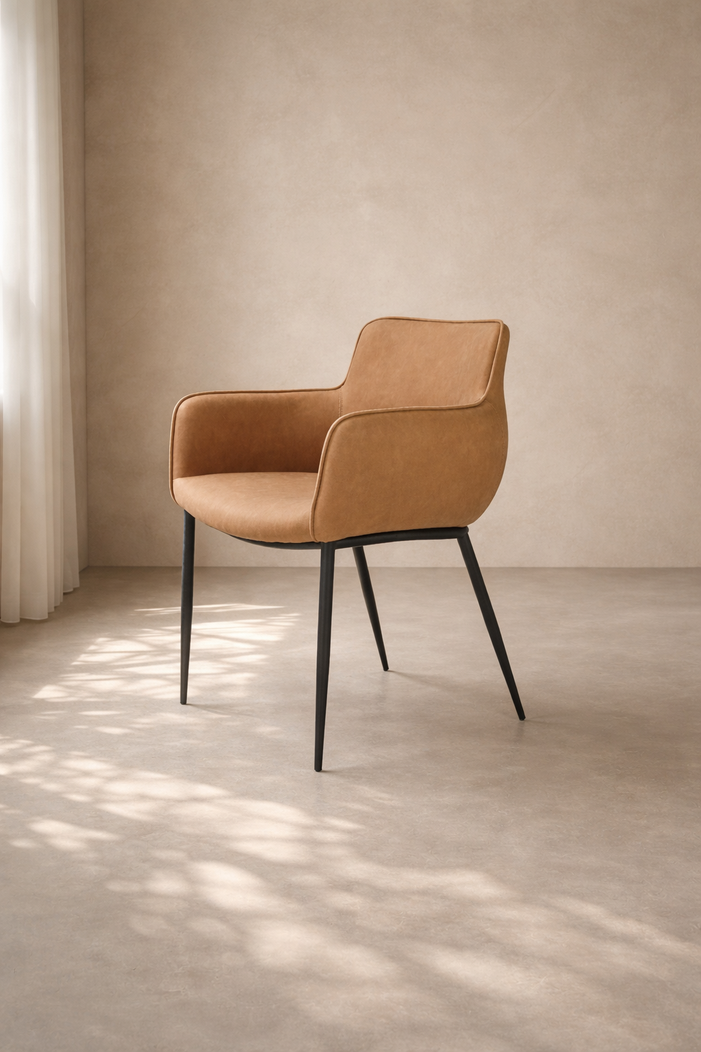 Tommy Franks Dining Kim Dining Chair - Cognac House of Isabella UK