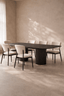 Tommy Franks Dining Lantine 240 Dining Table - Black Oak & Brass House of Isabella UK
