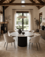Tommy Franks Dining Lantine Marble 120 Dining Table House of Isabella UK